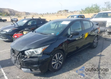 2021 Nissan Versa Sv Xtronic Cvt z USA, uszkodzony, nr VIN 3N1CN8EV3ML811207